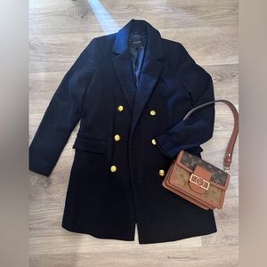 Banana Republic navy peacoat